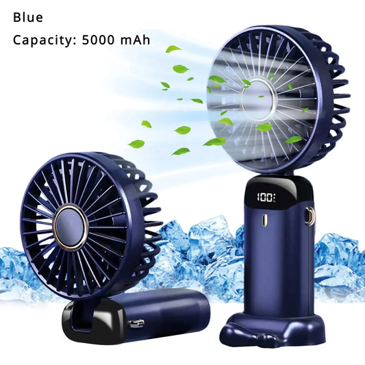 Blue fan