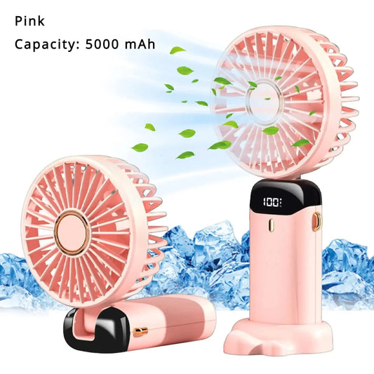 Pink fan
